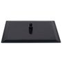 Voir la diapositive 4 : VIDAXL Pomme de douche pluie Acier inoxydable 50x50 cm Carree Noir