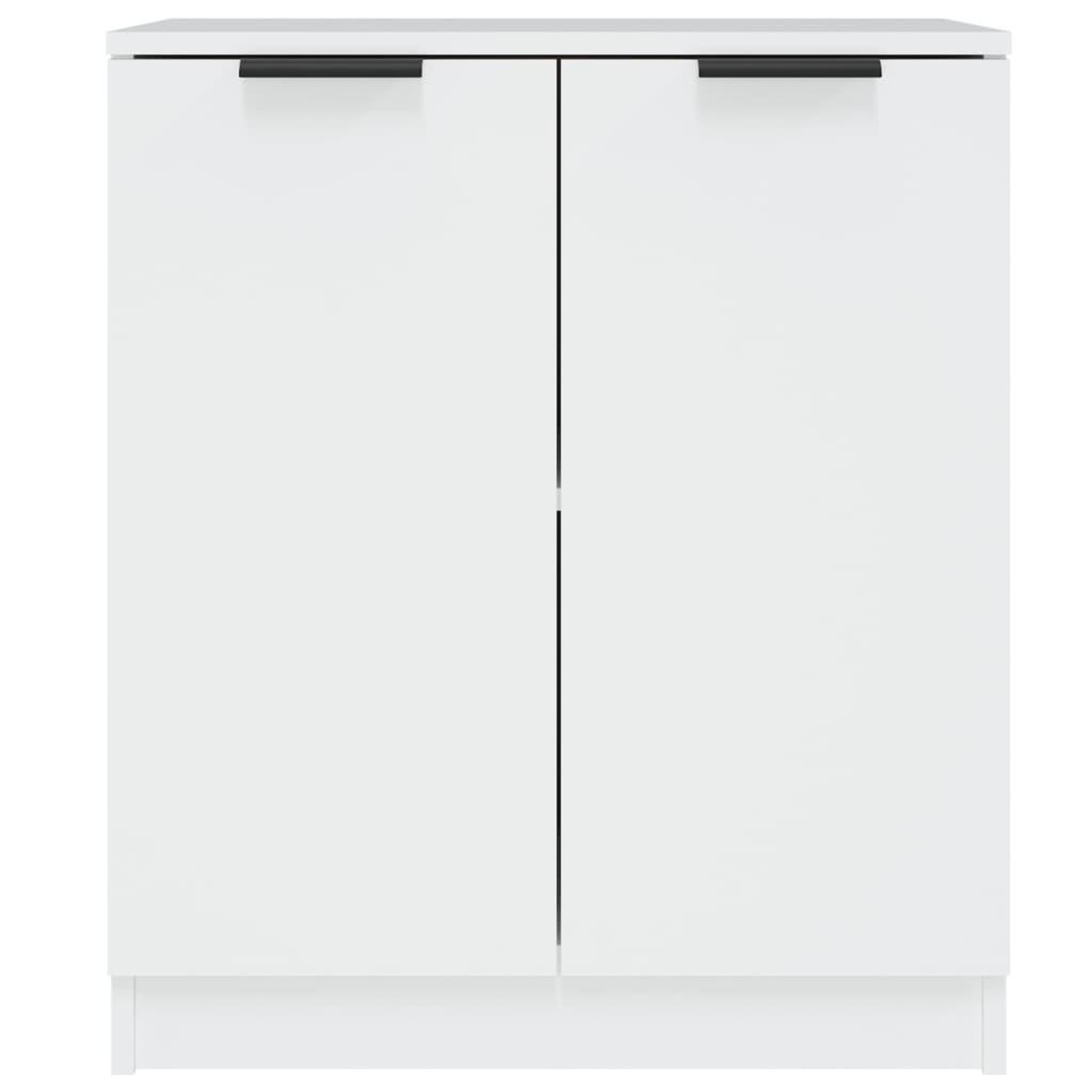 Voir la diapositive 4 : VIDAXL Buffets 2 pcs blanc 60x30x70 cm Bois d'ingenierie