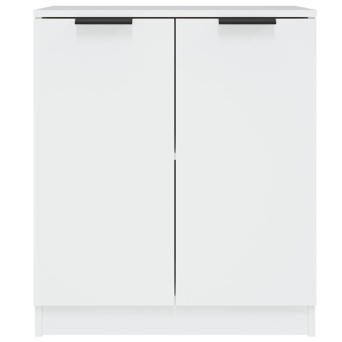 VIDAXL Buffets 2 pcs blanc 60x30x70 cm Bois d'ingenierie