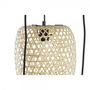 Voir la diapositive 4 : MARKET24 Suspension DKD Home Decor 43 x 43 x 100 cm Noir Marron Bambou 50 W