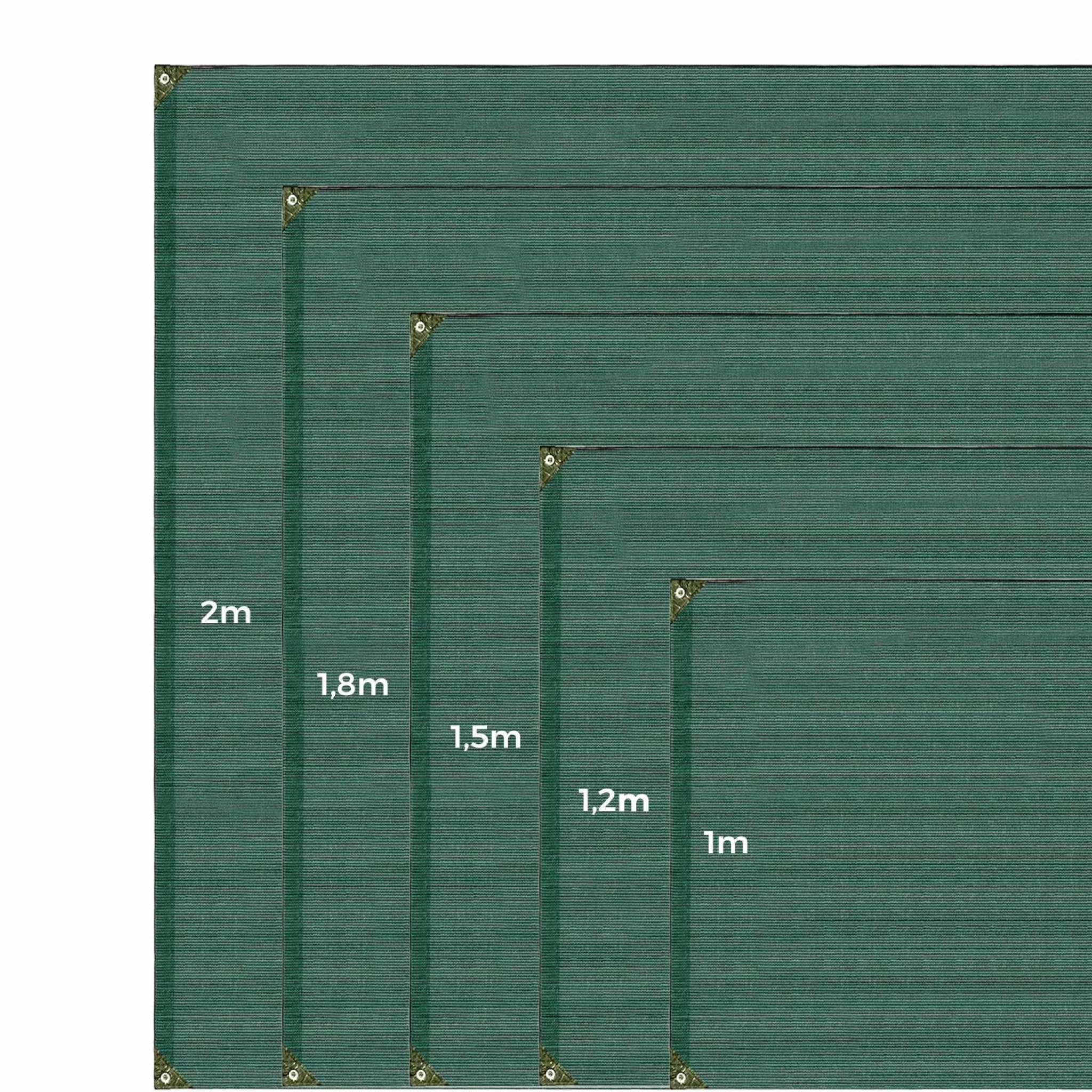Voir la diapositive 3 : SWEEEK Brise vue vert occultant, Hedera, 10m