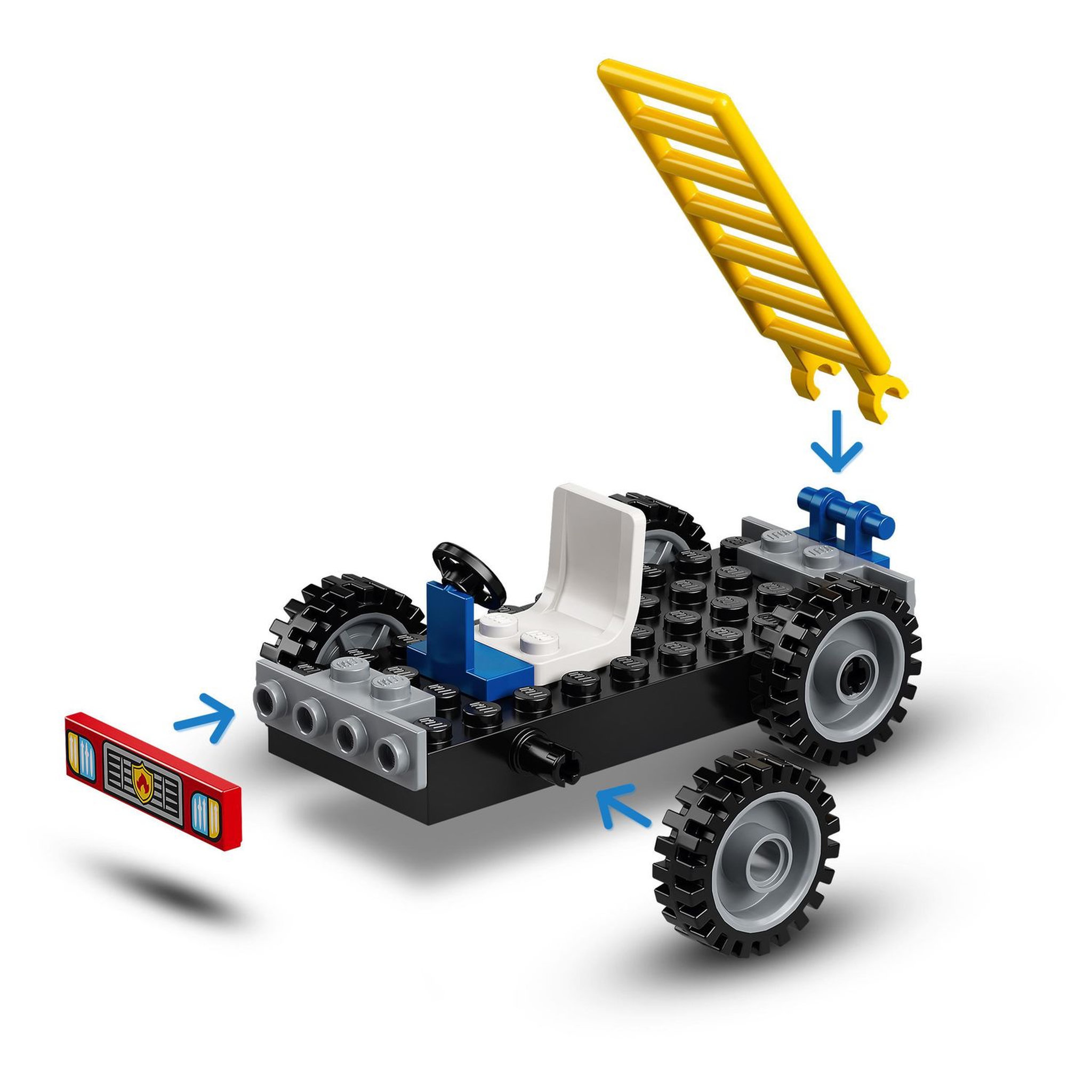 Voir la diapositive 5 : LEGO Disney 10776 - La caserne et le camion de pompiers de Mickey et ses amis