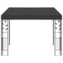 Voir la diapositive 2 : VIDAXL Belvedere a montage mural 3x3x2,5 m Anthracite