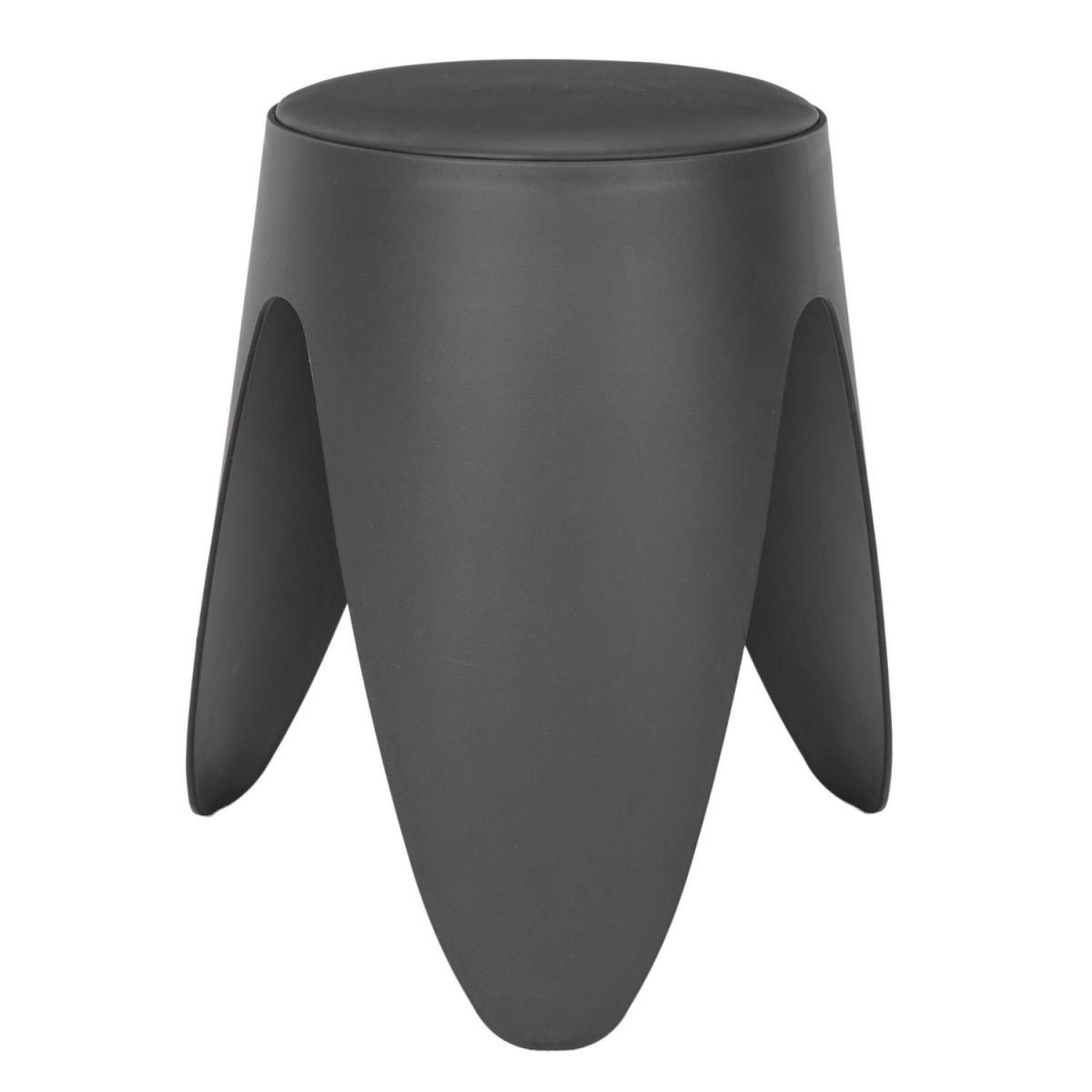 Voir la diapositive 2 : The Home Deco Factory Lot de 6 tabourets empilables  eve  46cm gris