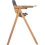 Voir la diapositive 7 : Bebe Confort Chaise haute pliable en bois - Nordik