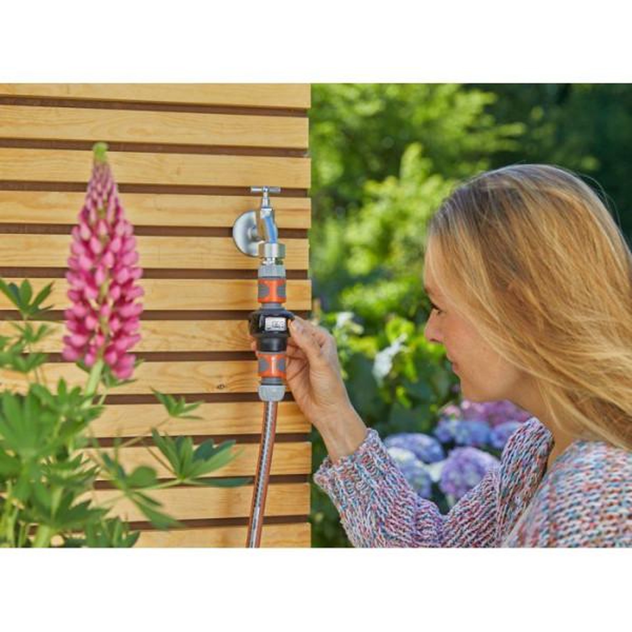 Voir la diapositive 4 : Gardena Compteur d'eau - gardena - aquacount - garantie 5 ans