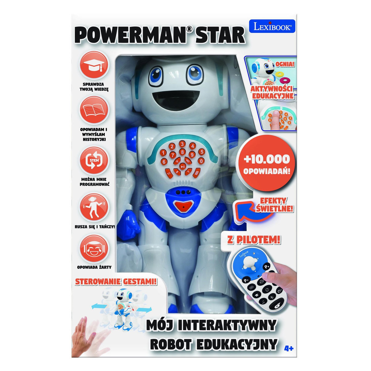 Lexibook POWERMAN STAR Robot Interactif (Polonais)