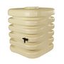 Voir la diapositive 2 : Belli Récupérateur d'eau Beige - 1000L - CUBIQUE