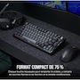 Voir la diapositive 3 : Corsair Clavier gamer sans fil K65 PLUS Wireless