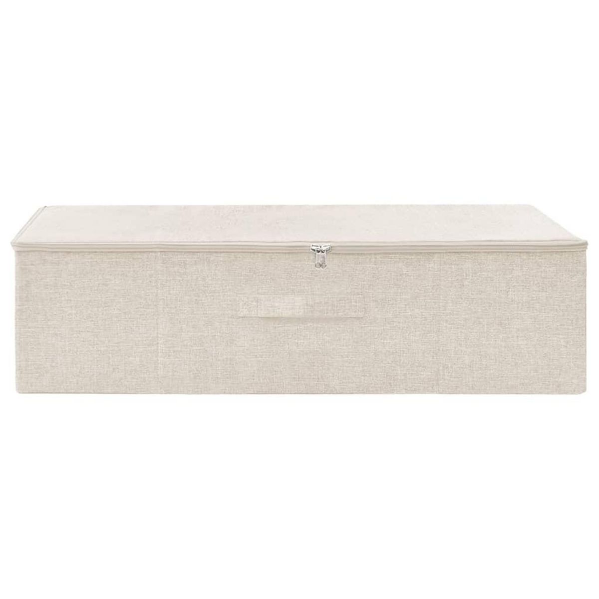 VIDAXL Boîte de rangement Tissu 70x40x18 cm Creme
