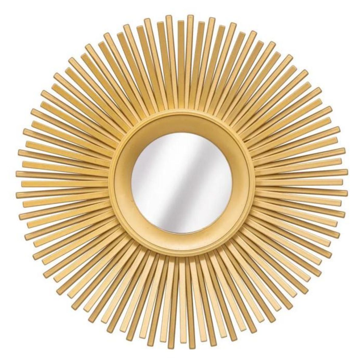 ATMOSPHERA Lot de 3 Miroirs Muraux  Amed  25cm Or