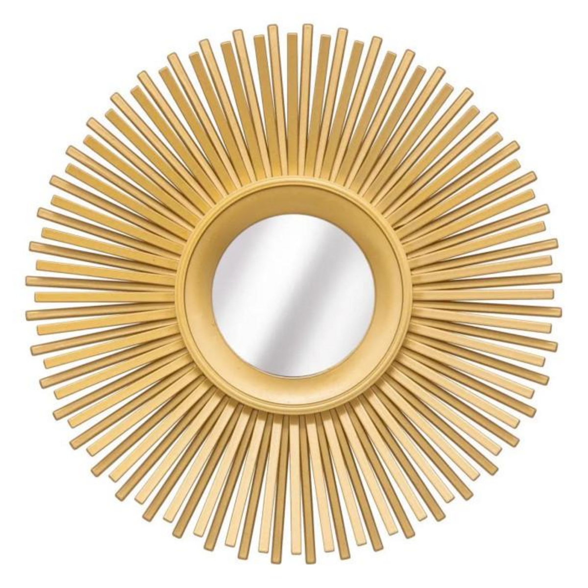 ATMOSPHERA Lot de 3 Miroirs Muraux  Amed  25cm Or