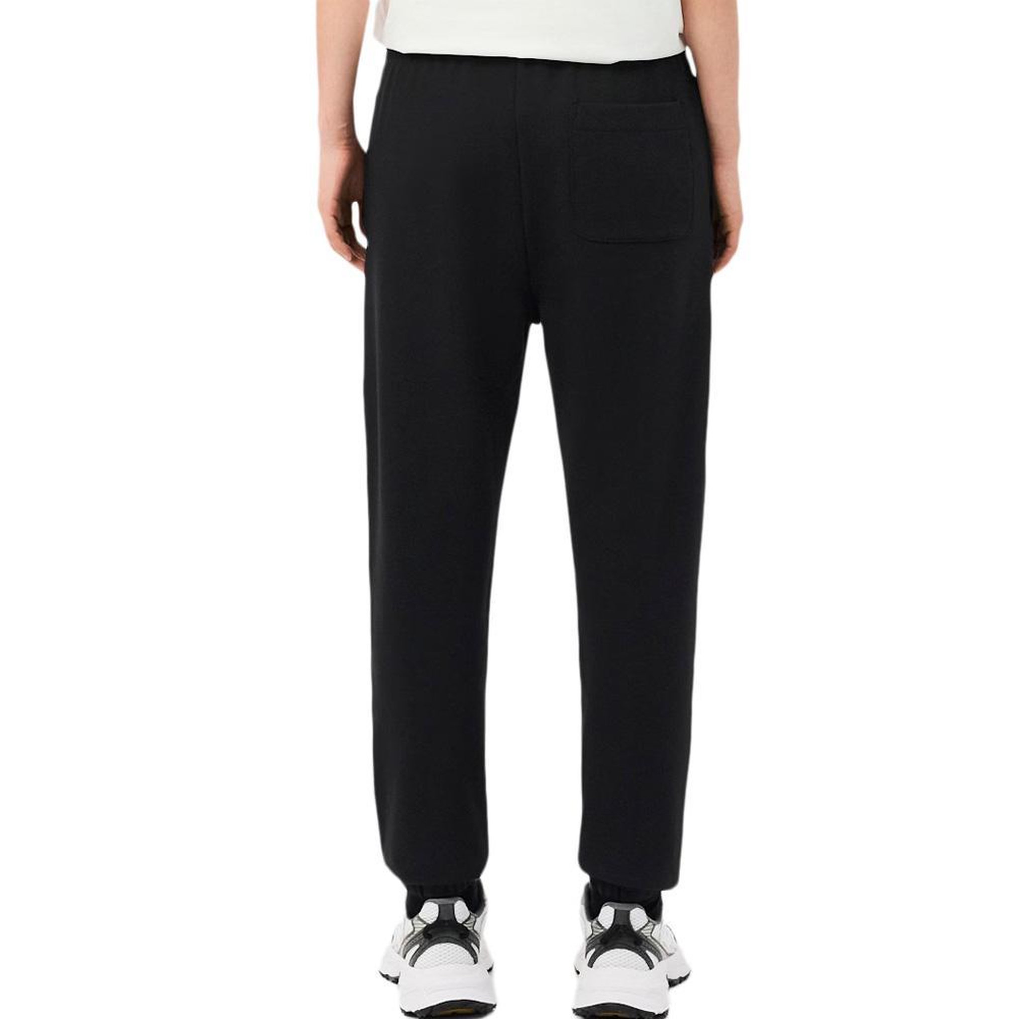 Voir la diapositive 4 : Lacoste Jogging noir femme lacoste straight fit siglé