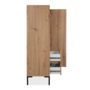 Voir la diapositive 3 : CONCEPT USINE Vaisselier avec rangements design NAVI