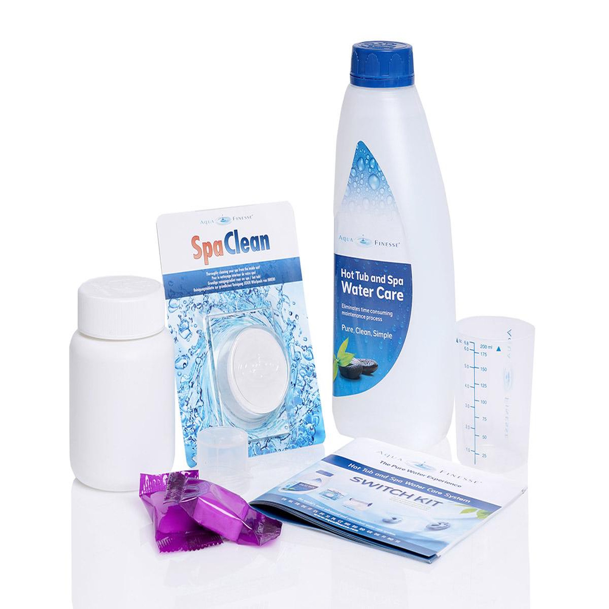 Aquafinesse Coffret de traitement Switch Kit pour spa - AquaFinesse