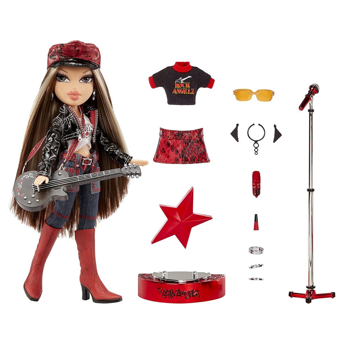 MGA Poupée mannequin Cloé - Bratz Rock Angelz spéciale 20 