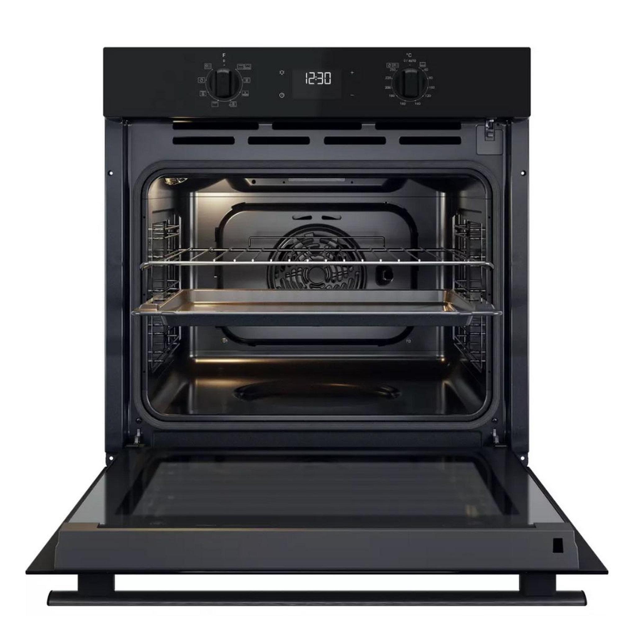 Voir la diapositive 3 : Whirlpool Four intégrable 71l 60cm pyrolyse + hydrolyse noir - omr55rr0b