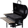 Voir la diapositive 2 : Habitat et Jardin Barbecue XXL charbon de bois  King  - 95 x 63 x 105 cm - Noir