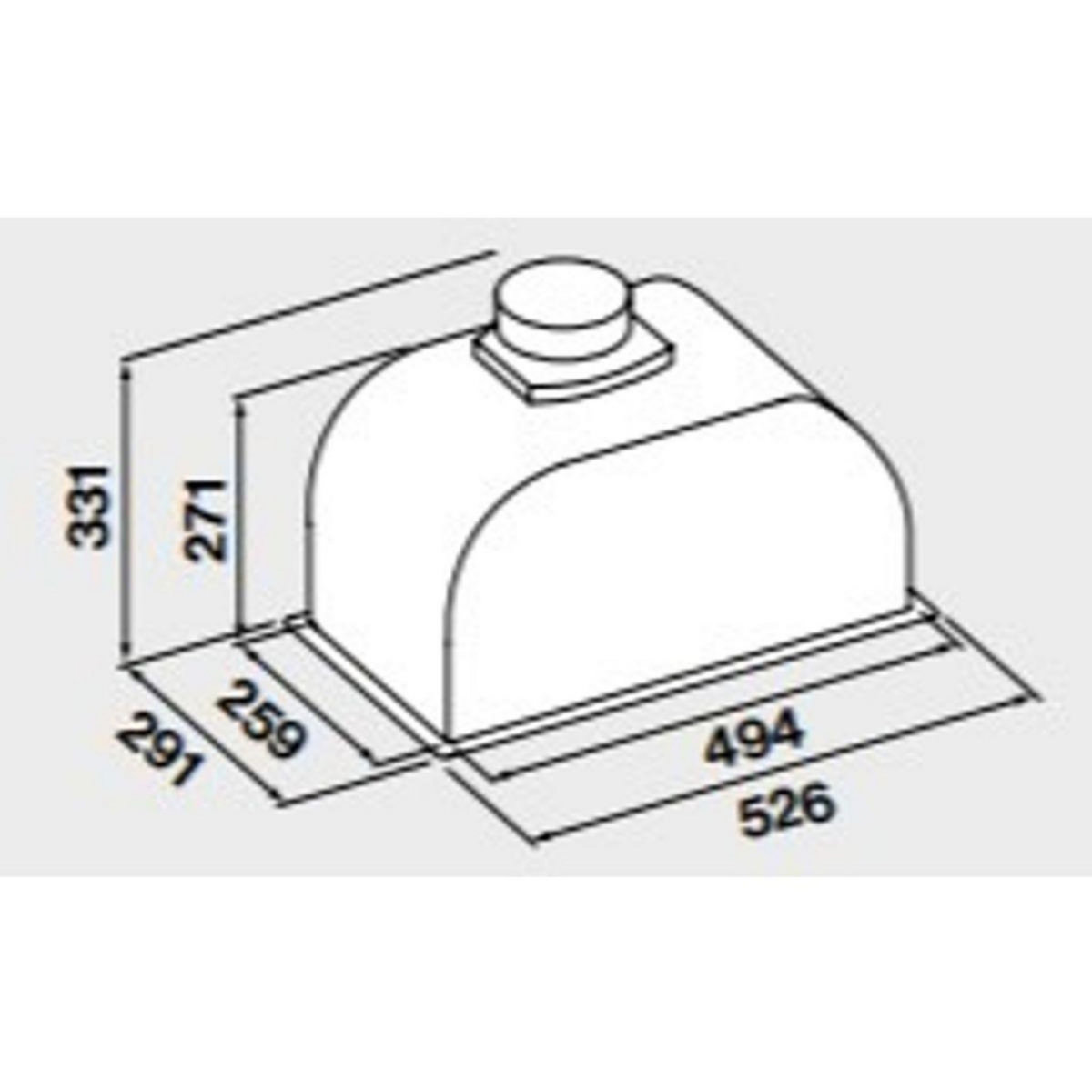 Falmec Hotte encastrable GRUPPOP3130