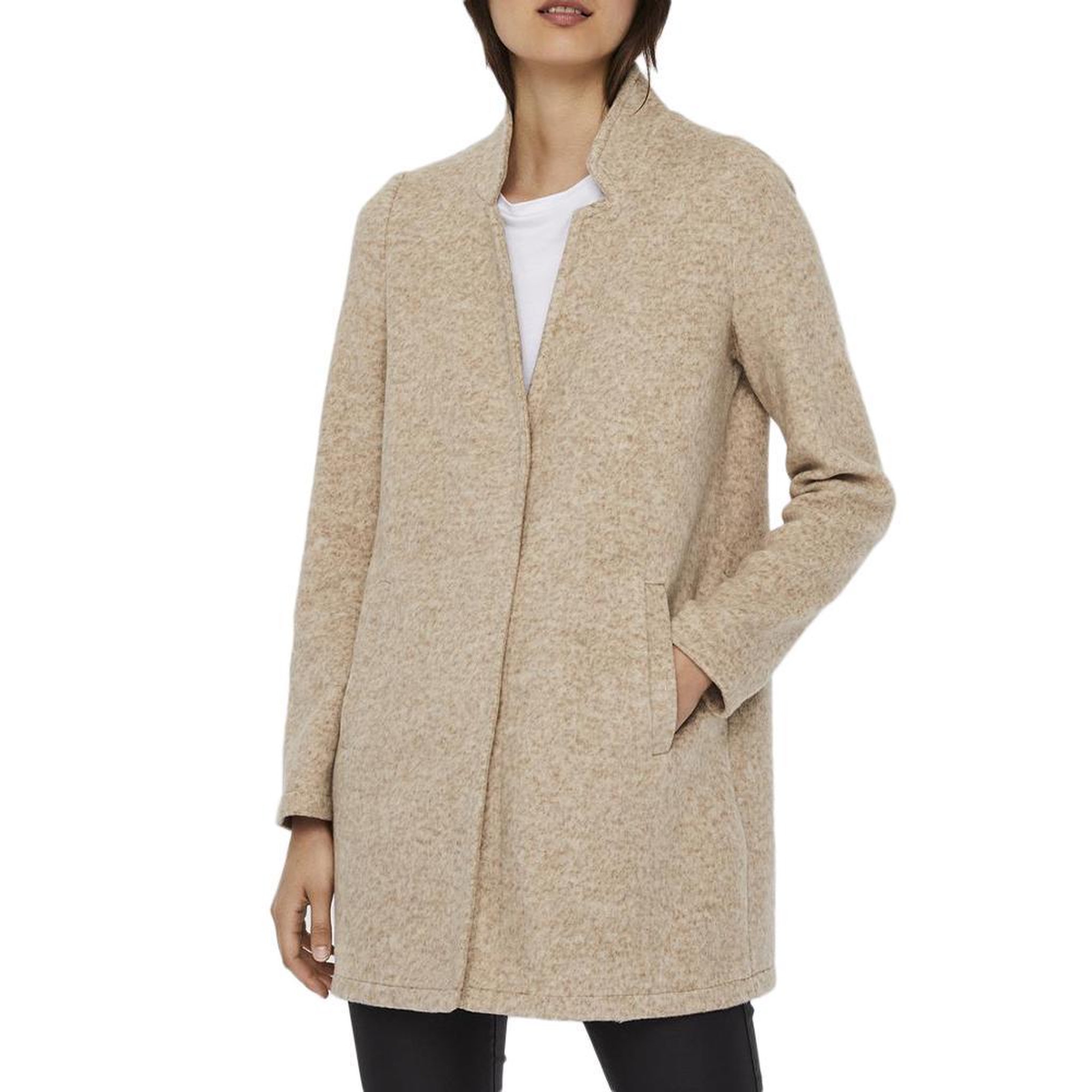 Vero Moda Manteau Beige Femme Vero Moda Brushedkatrine. Coloris disponibles : Beige