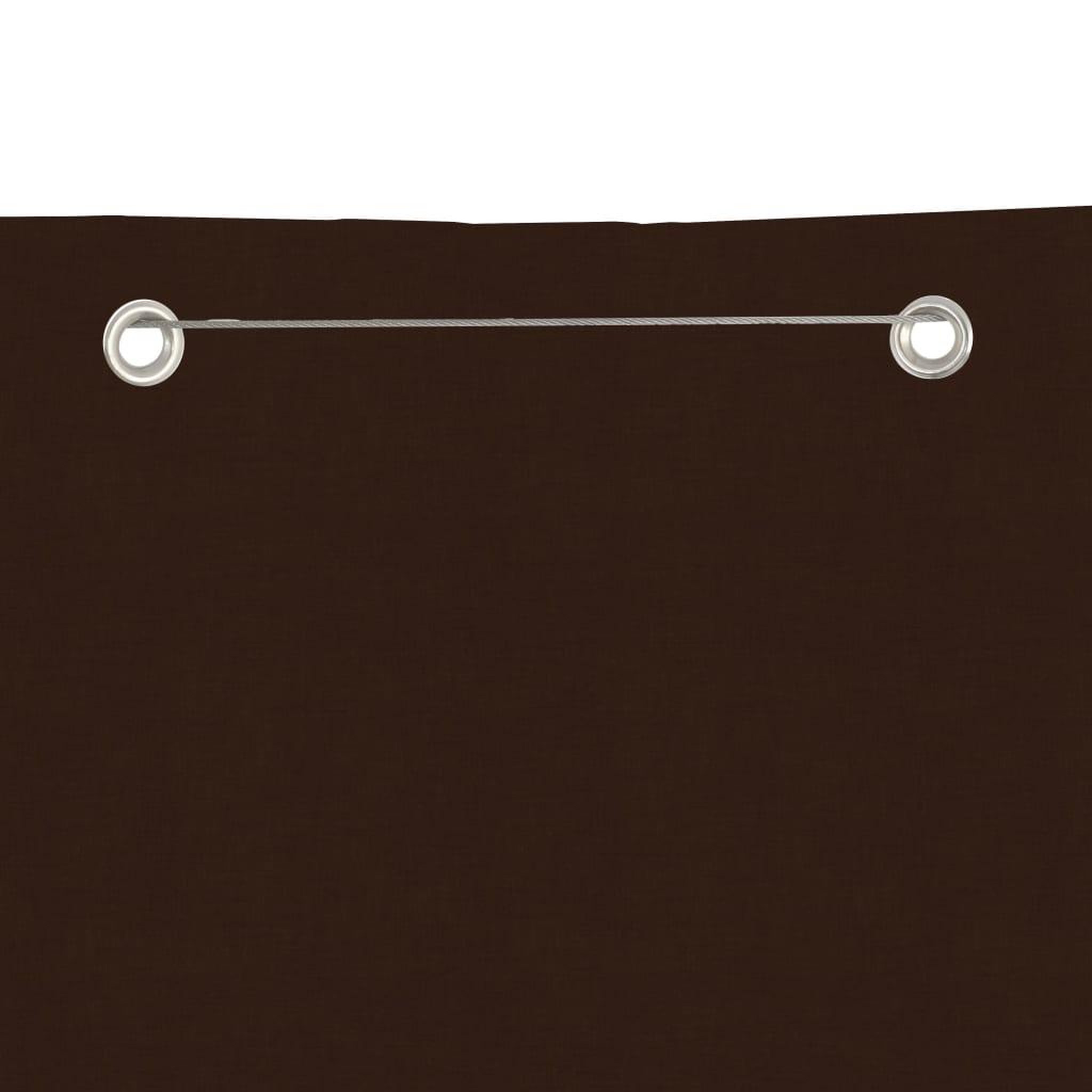 Voir la diapositive 3 : VIDAXL Ecran de balcon Marron 80x240 cm Tissu Oxford