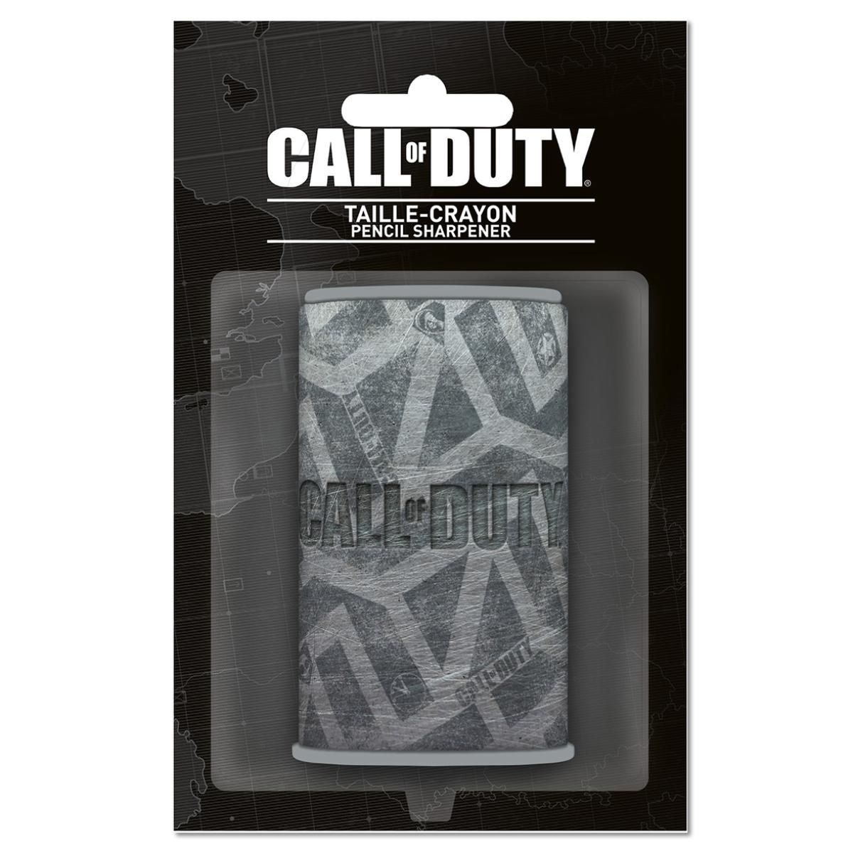 Taille-crayons en métal avec réservoir Call of Duty