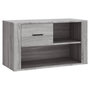 Voir la diapositive 2 : VIDAXL Armoire a chaussures Sonoma gris 80x35x45 cm Bois d'ingenierie