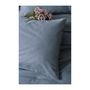 Voir la diapositive 2 : GENERIQUE Parure de lit - 129CTN64626 - 1 housse de couette 220 x 240 cm + 2 taies d'oreiller 60 x 60 cm - 100% coton ranforcé - Anthraci