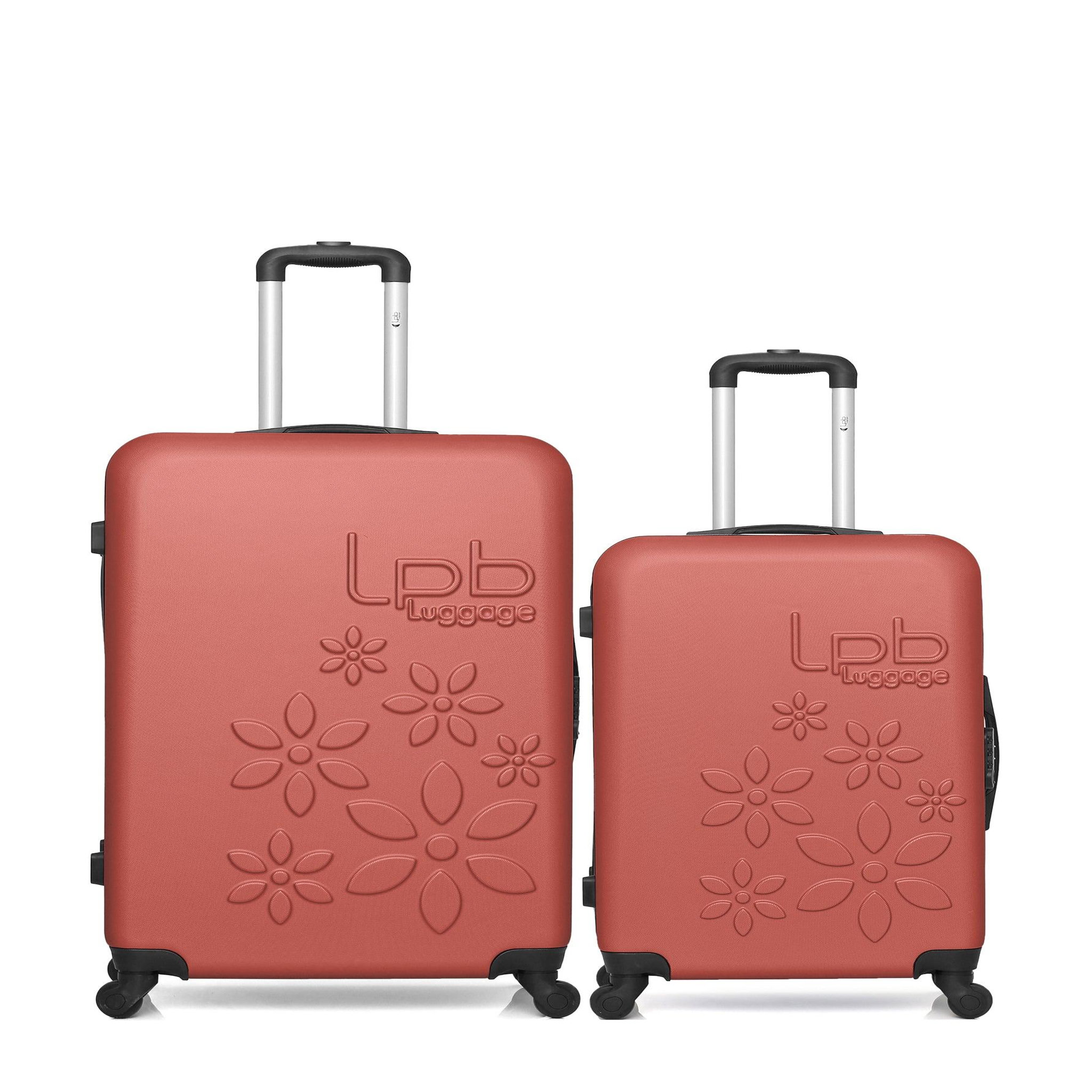 LES P'TITES BOMBES LPB Lot de 2 - valises grand format et weekend eleonor
