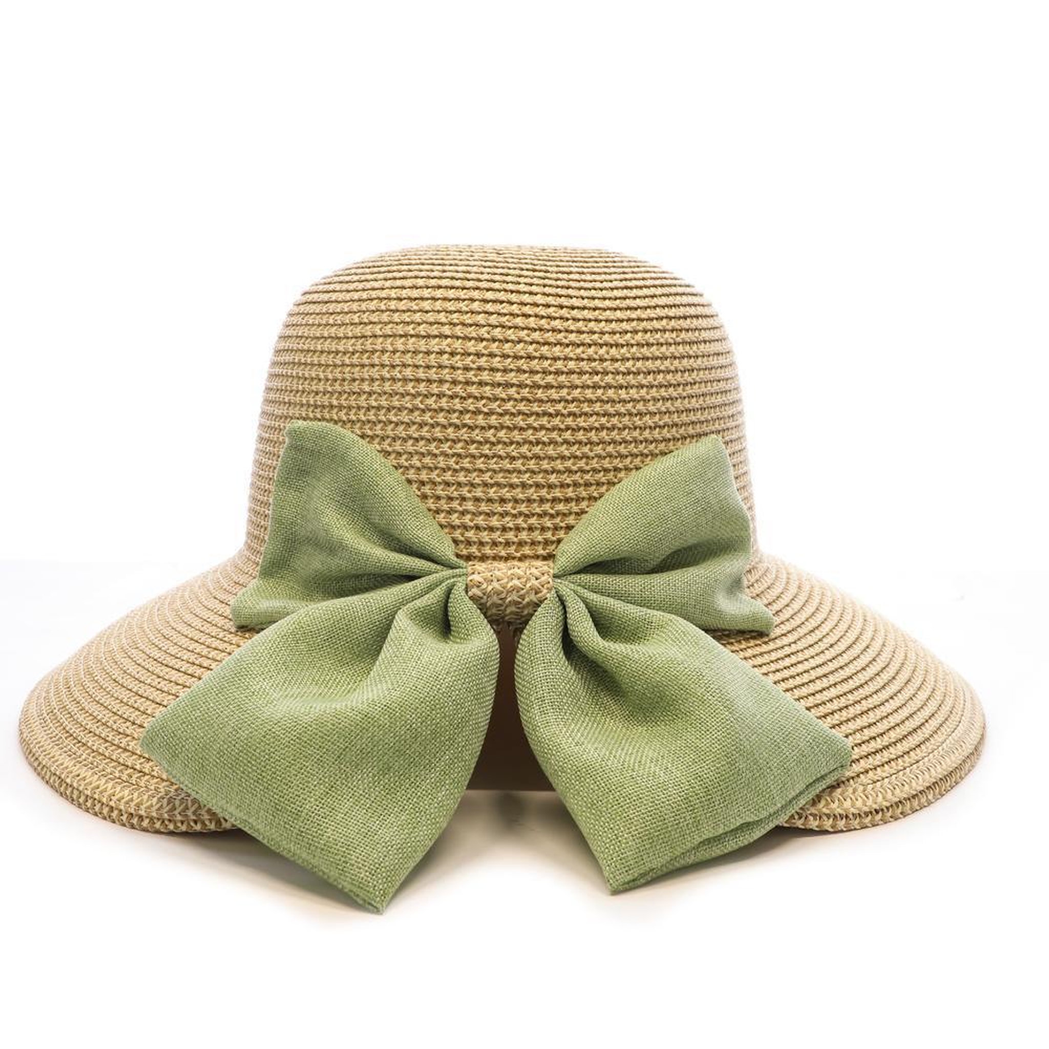 Voir la diapositive 3 : Vero Moda Chapeau de paille vert femme via lorenzo bohème