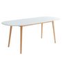 Voir la diapositive 6 : Table de séjour extensible scandinave L160/200cm LOLA