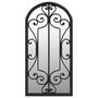 Voir la diapositive 2 : VIDAXL Miroir de jardin Noir 70x30 cm Fer pour utilisation exterieure