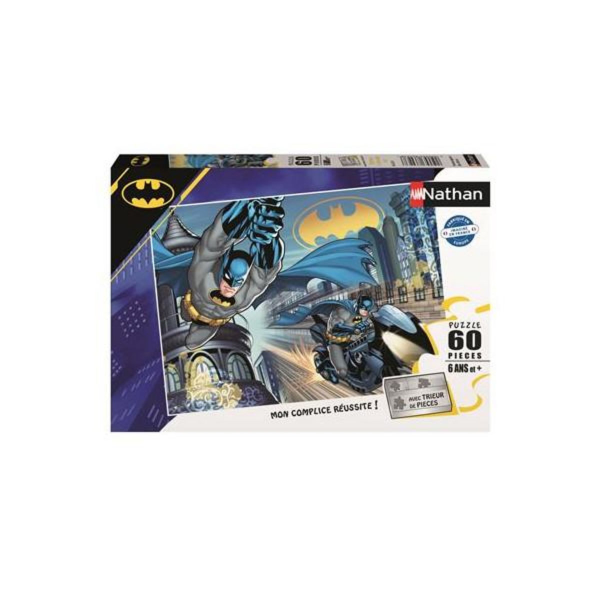 Nathan Puzzle Nathan Batman, le chevalier noir 60 pièces