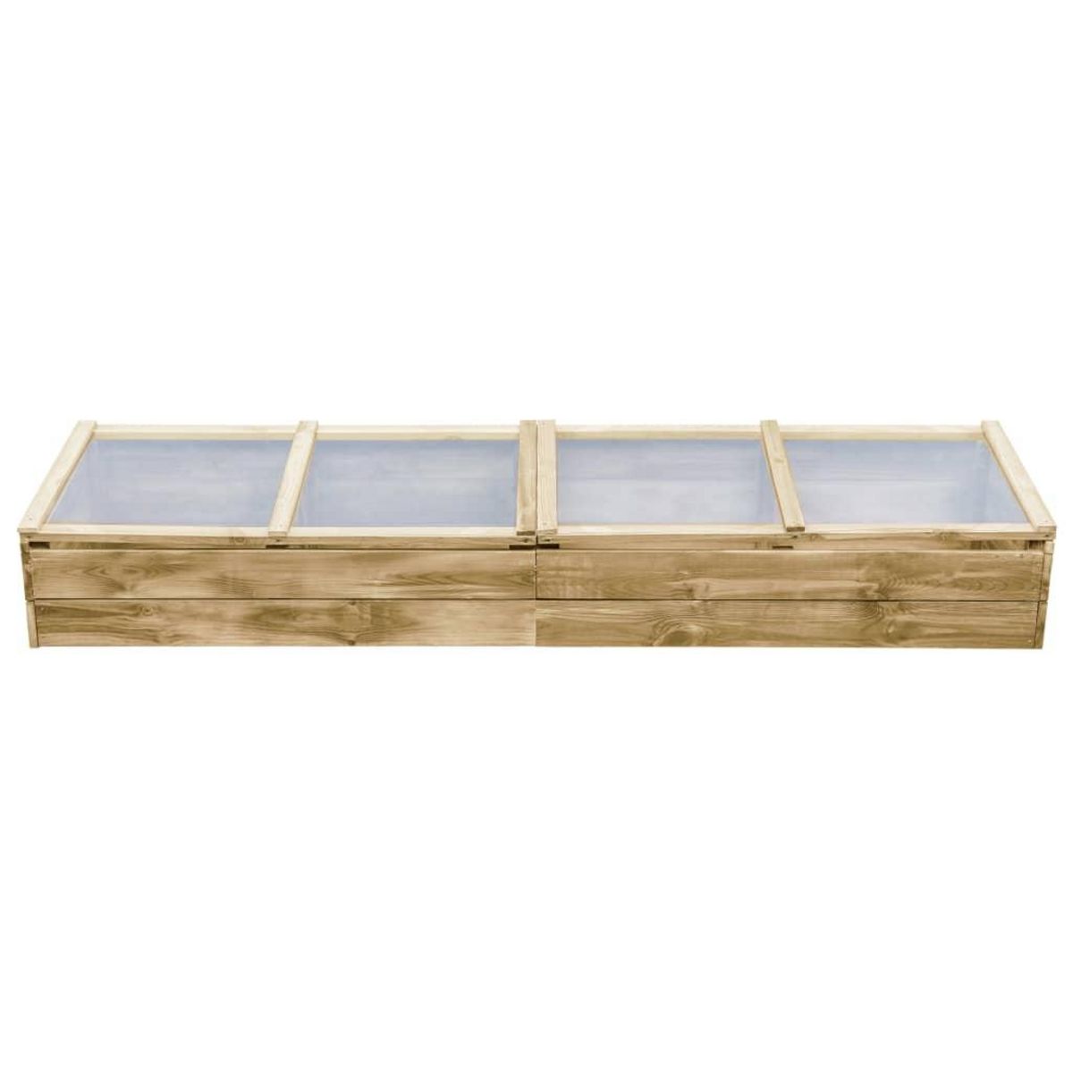 VIDAXL Serre Bois de pin impregne 200x50x35 cm