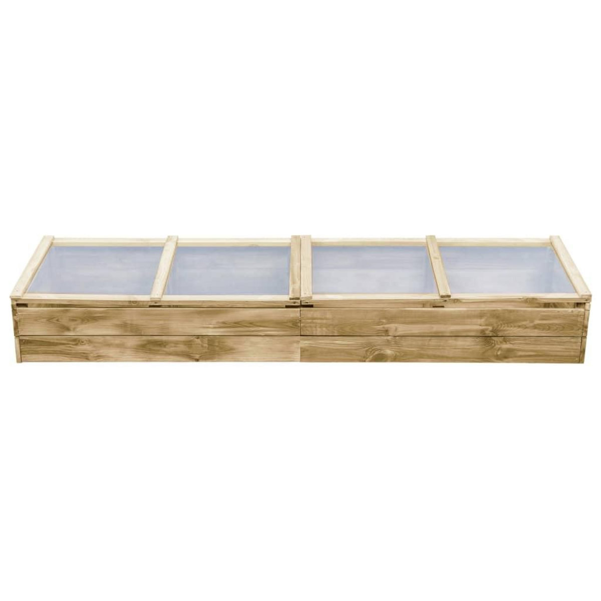 VIDAXL Serre Bois de pin impregne 200x50x35 cm