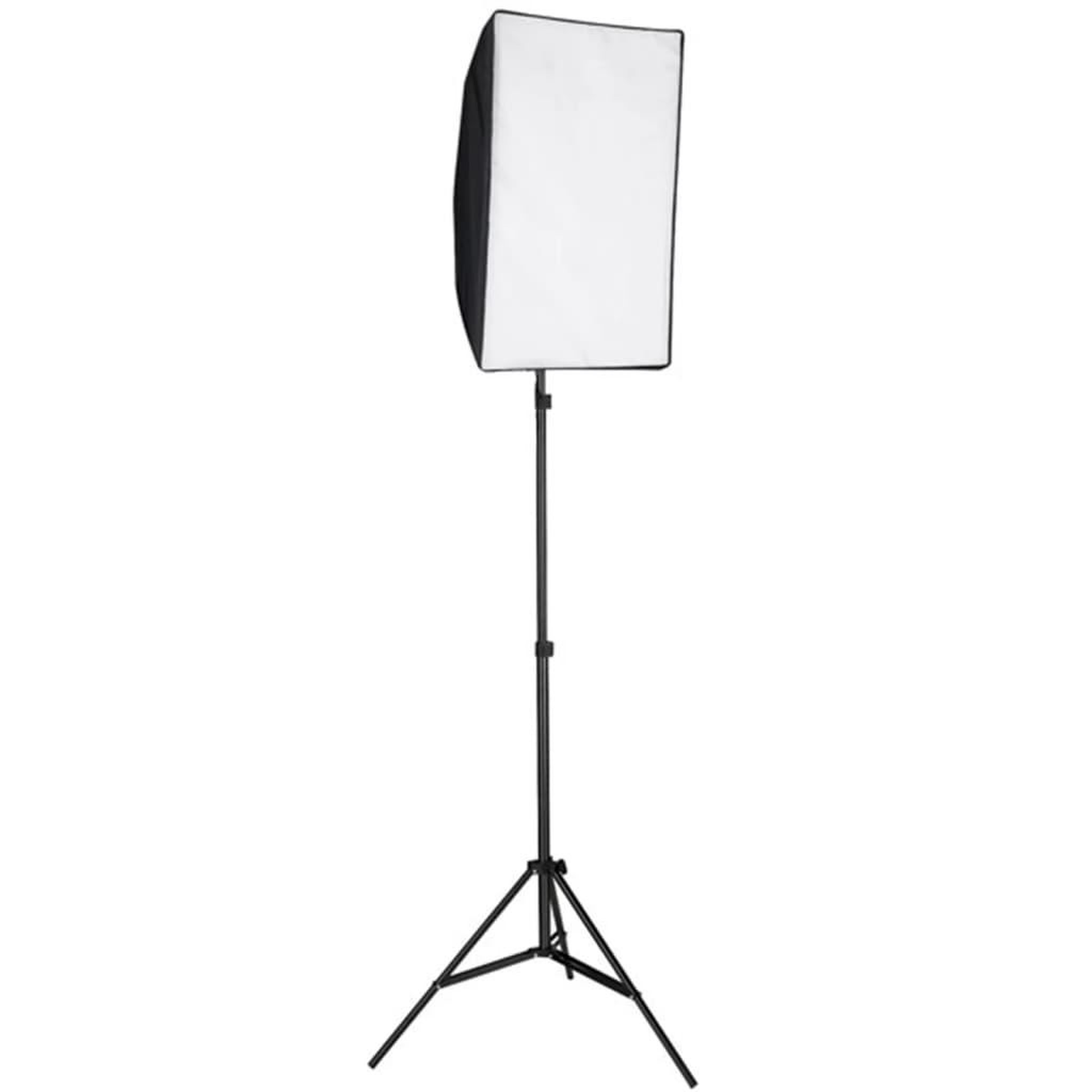Voir la diapositive 4 : VIDAXL Kit de studio photo avec lampes toile de fond et reflecteur