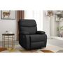 Voir la diapositive 2 : Habitat et Jardin Fauteuil inclinable  Giselle  - Noir