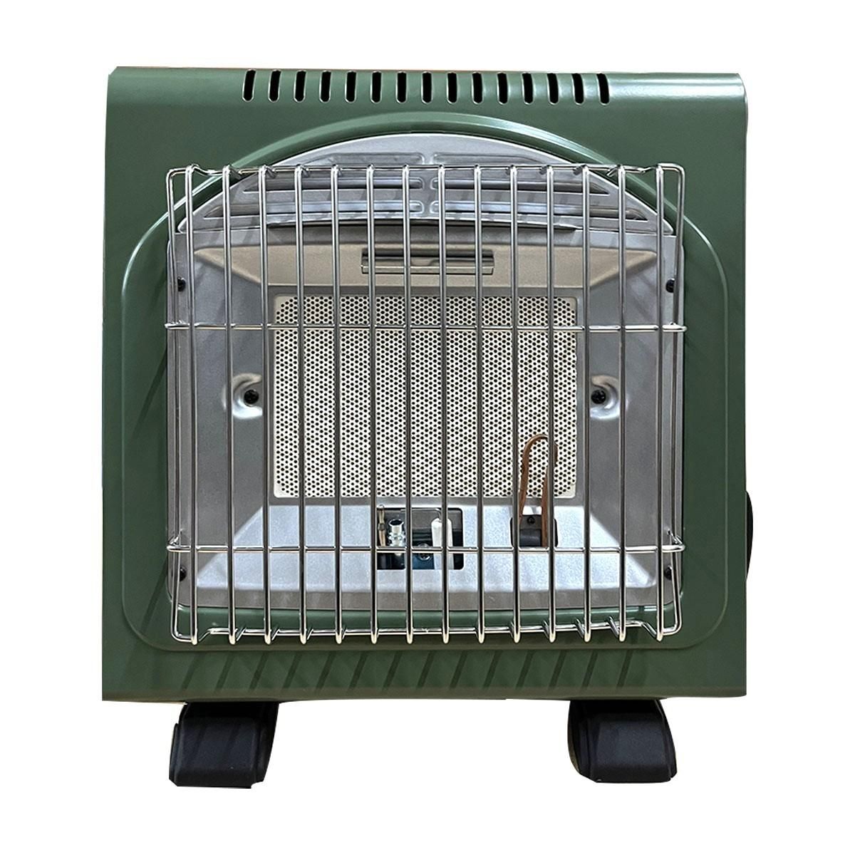 ALPENTECH Chauffage à gaz 1700W Céramique + 28 cartouches gaz - Sécurité thermocouple ODS ALPEN CAMPING