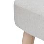 Voir la diapositive 2 : ATMOSPHERA Tabouret Design  Thena  36cm Ivoire