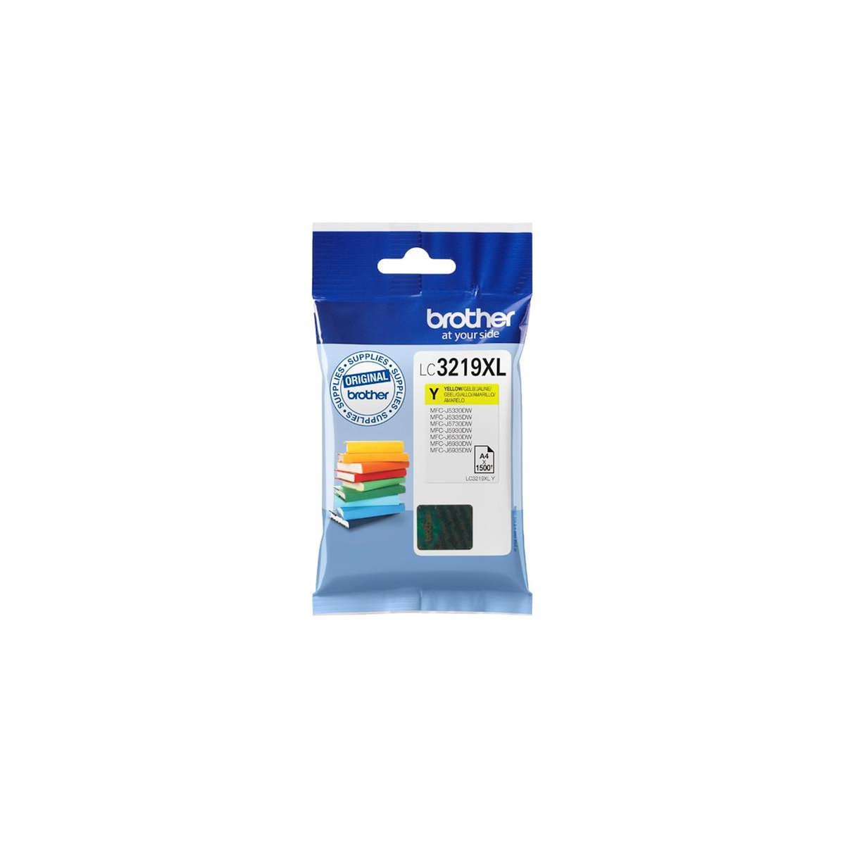 Brother BROTHER Cartouche LC-3219XLY - Jaune - XL