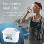 Voir la diapositive 5 : Brita Carafe filtrante style bleu
