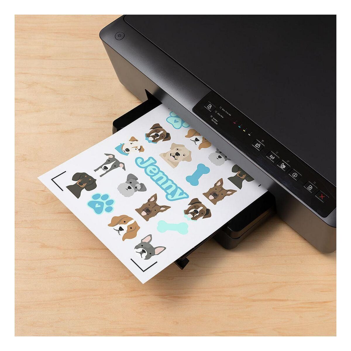 CRICUT Accessoire Set Waterproof A4 6 feuilles trans holo