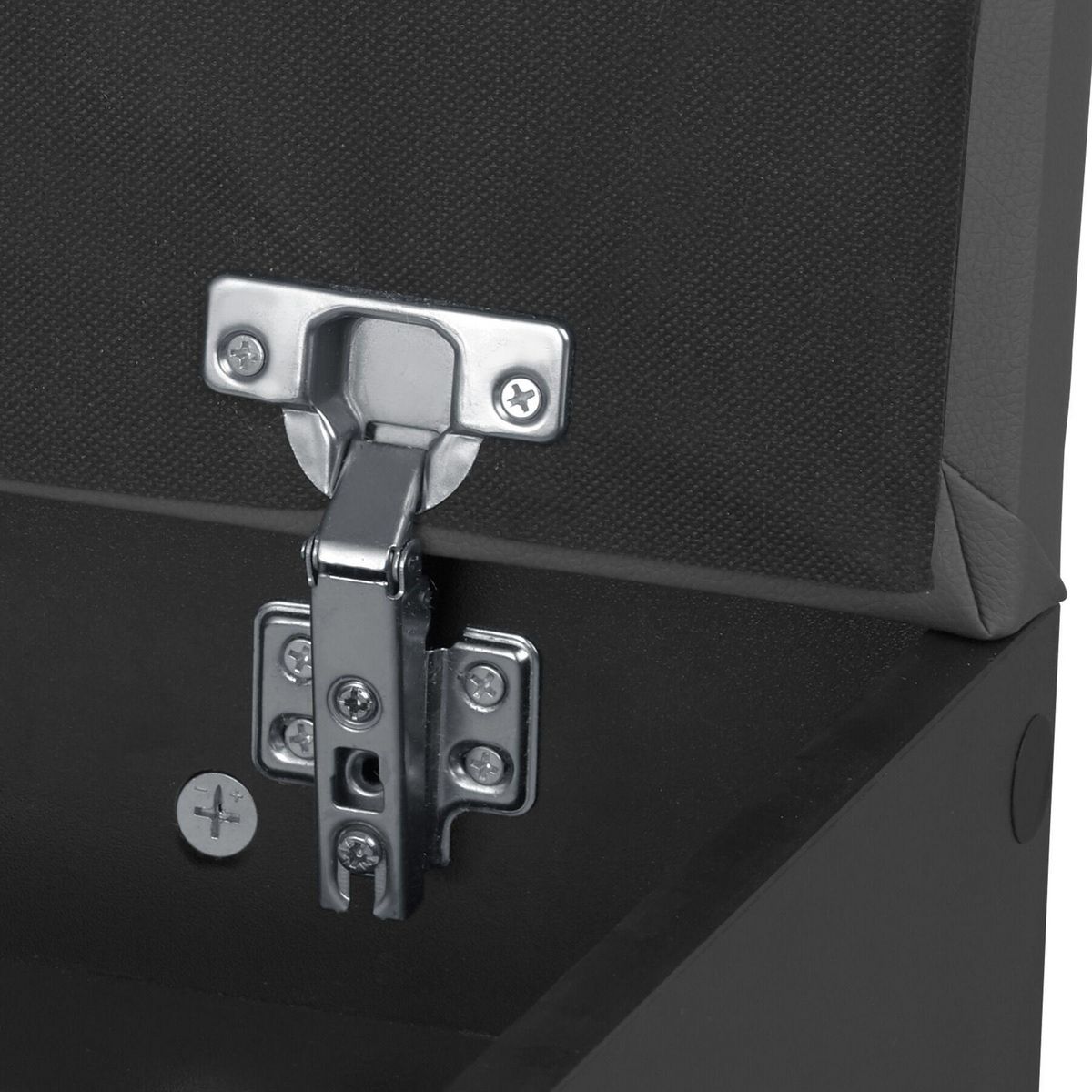 tectake Banc à chaussures pour 6 paires de chaussures noir