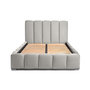 Voir la diapositive 1 : BEST MOBILIER Torreon - lit coffre - 180x200 - sommier inclus - en velours