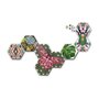 Voir la diapositive 3 : SES Creative SES CREATIVE - Beedz Art - Hex tiles botanique