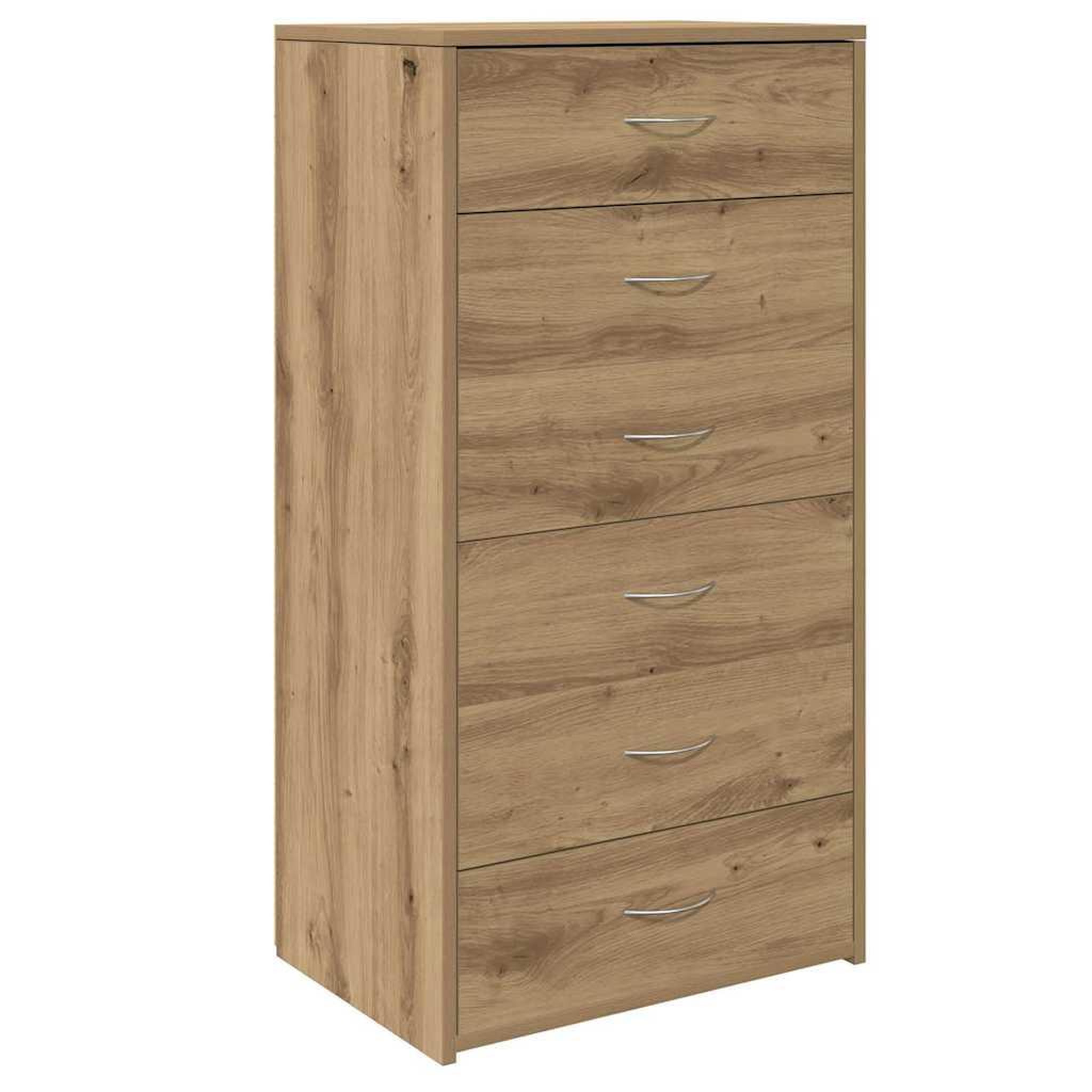 Voir la diapositive 2 : VIDAXL Buffet avec 6 tiroirs chene artisanal bois d'ingenierie