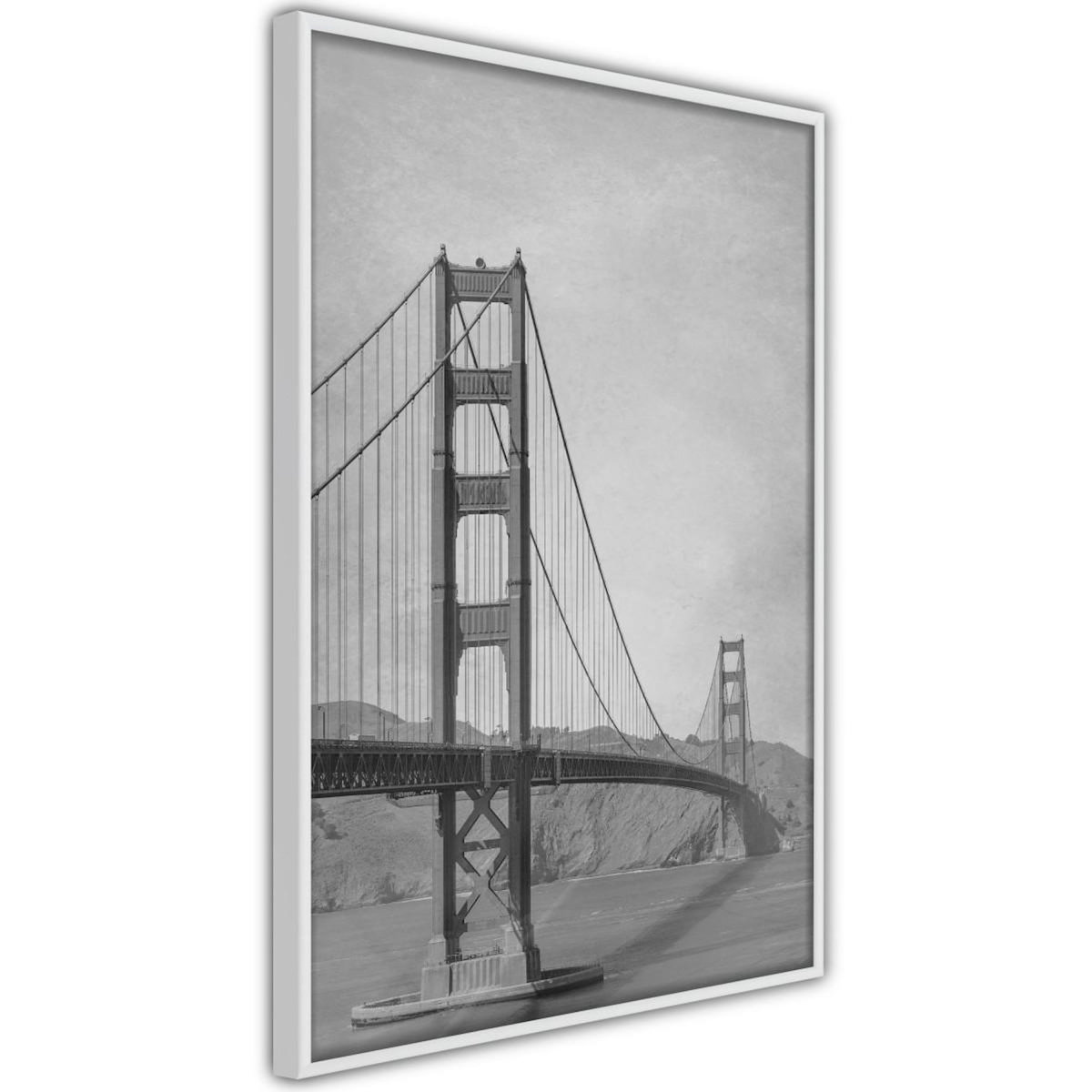 Paris Prix Affiche Murale Encadrée  Bridge in San Francisco II