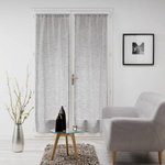 Paris Prix Paire de Voilages  Milza  70x240cm Anthracite