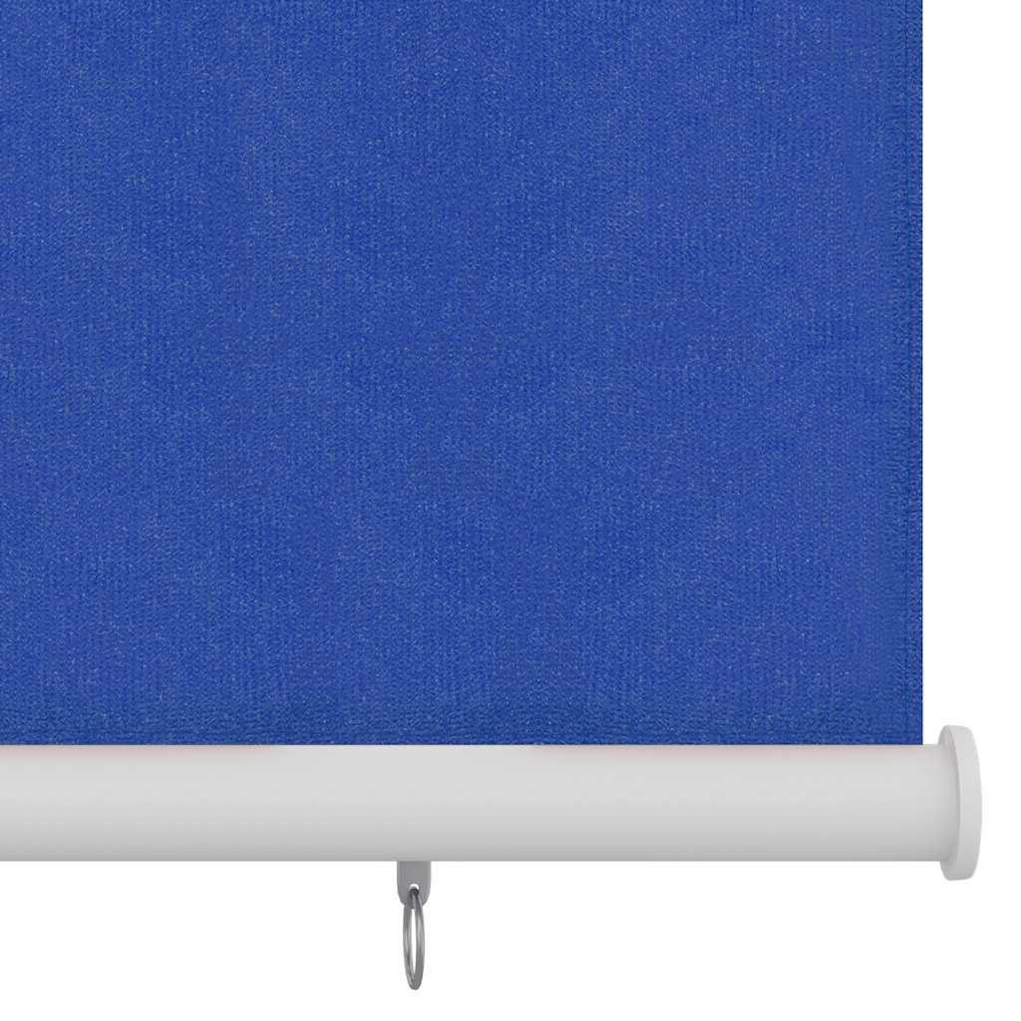 Voir la diapositive 3 : VIDAXL Store roulant d'exterieur 205 (l) x 230 (h) cm bleu hdpe