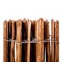 Voir la diapositive 3 : VIDAXL Cloture a piquets Bois de noisetier 90x500 cm